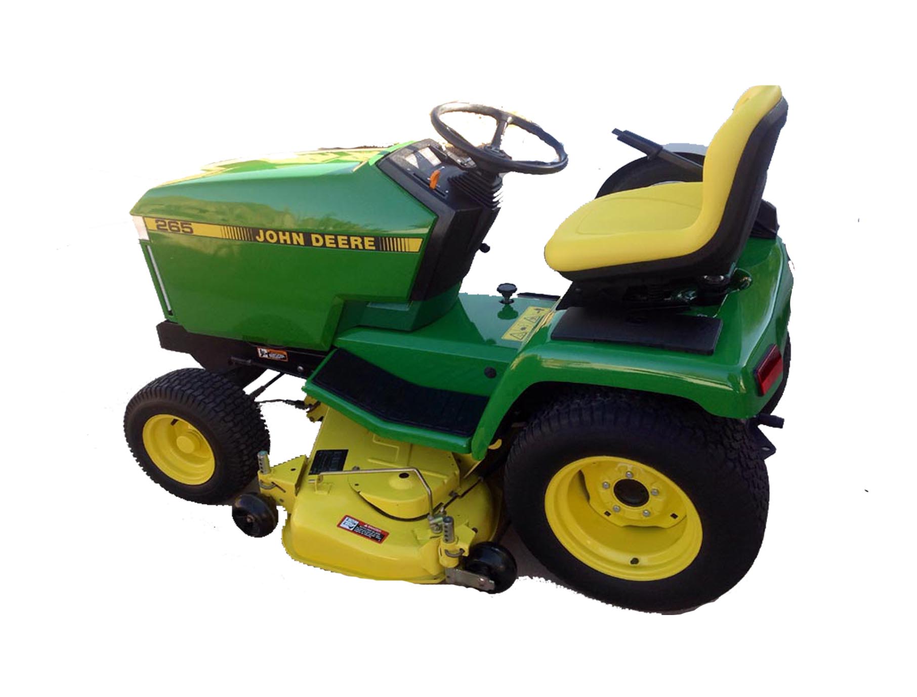 John Deere 265 Lawn Tractor Price Specs